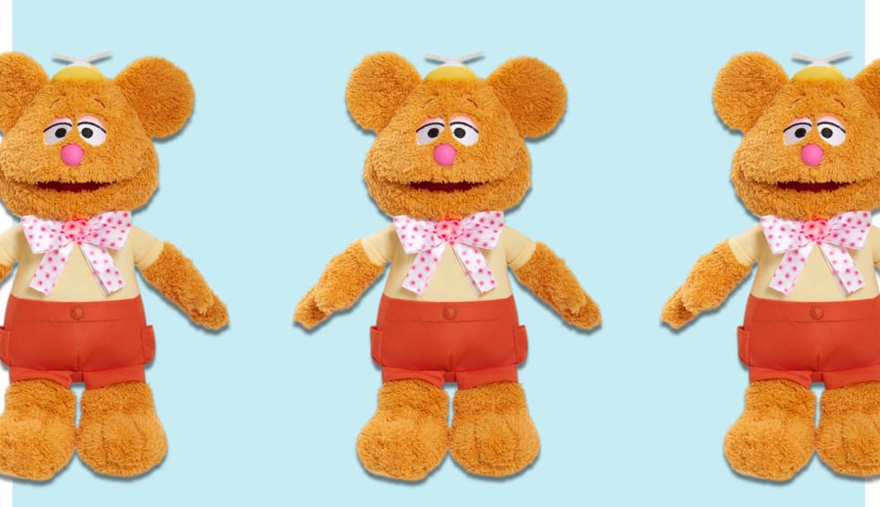 New Disney Junior Muppet Babies 'Wocka Wocka' Fozzie Bear Interactive Toy 2018 - 2025