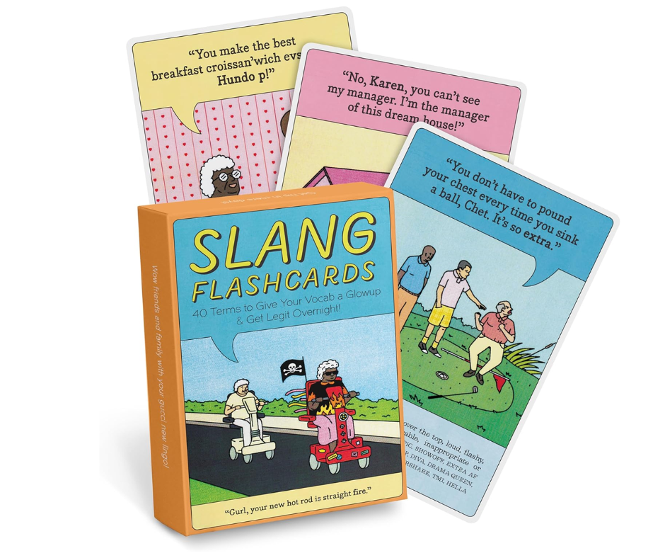The Funny Slang Flashcard Set