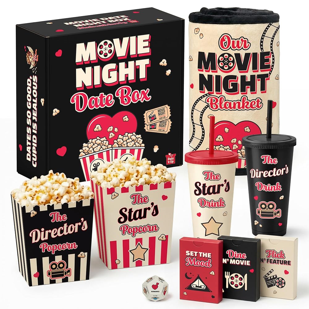 Date'NUp Movie Night Box for Couples