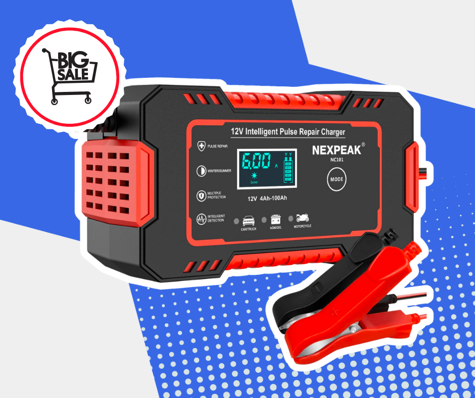 SALE ON CAR BATTERY CHARGERS THIS AMAZON PRIME DAY 2025!
