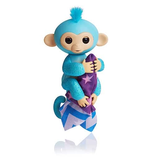 Fingerlings Glitter Monkey 2017: Turquoise Fingerlings Glitter 2018