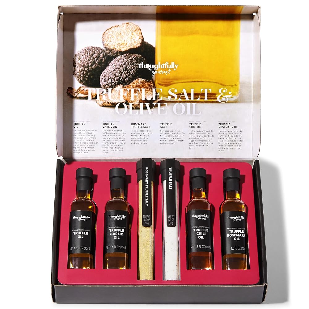 Truffle Salt & Olive Oil Gift Set
