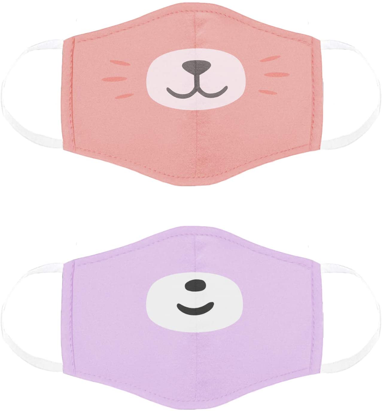 Reusable Face Masks For Kids 2025: Little Kids 2 Pack