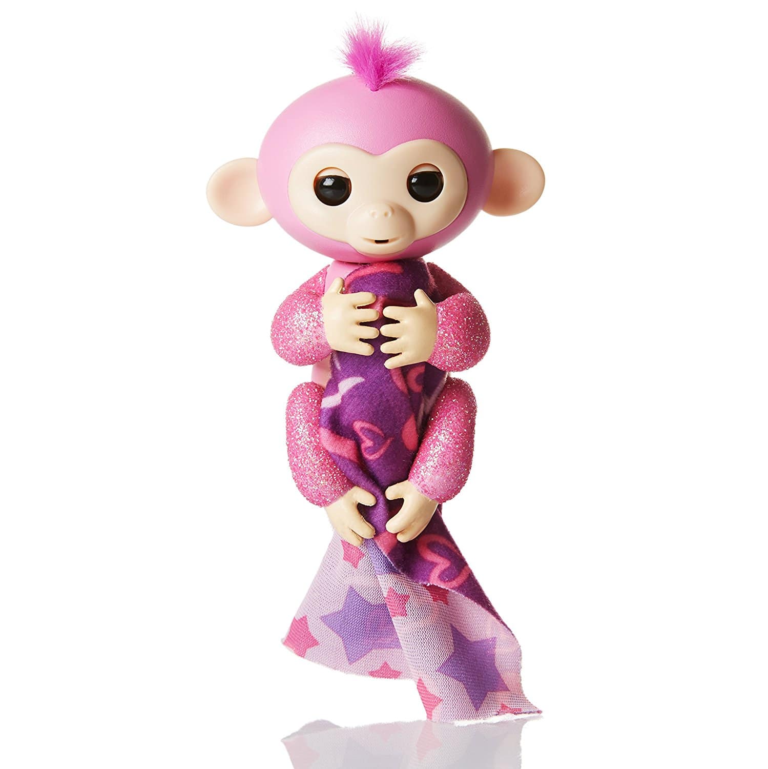 Fingerlings Glitter Monkey 2017: Pink Rose Fingerlings Glitter 2018
