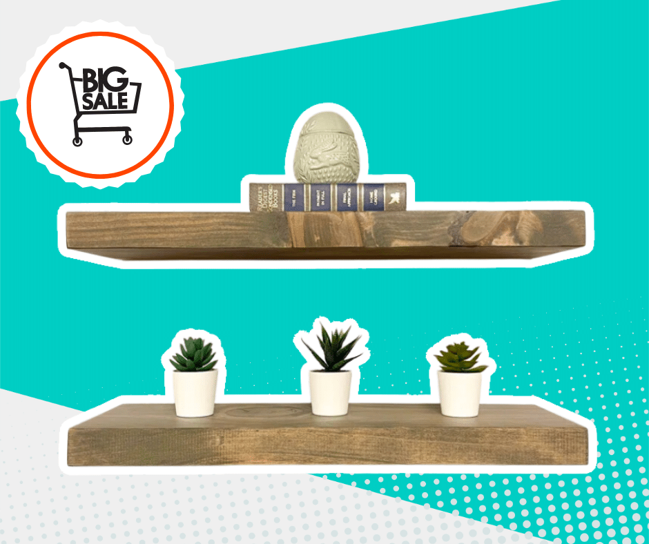SALE ON FLOATING SHELVES THIS AMAZON PRIME DAY 2025!