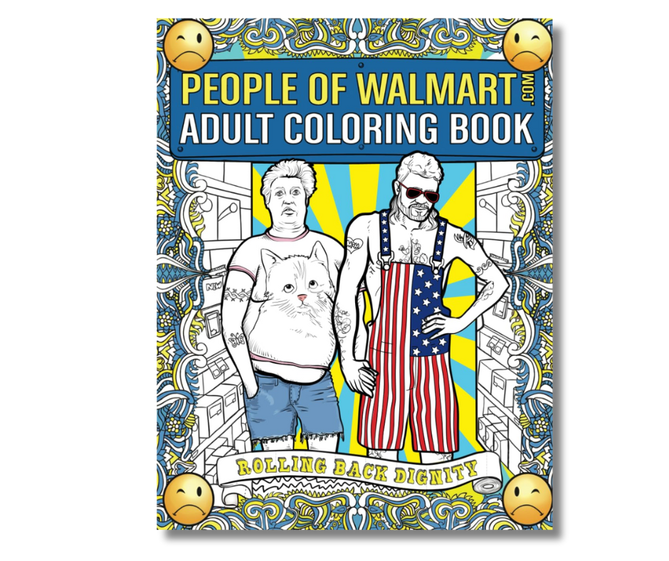 The People of Walmart Coloring Book