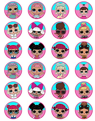 Cheap LOL Surprise Party Supplies 2025: Cupcake Toppers 2025