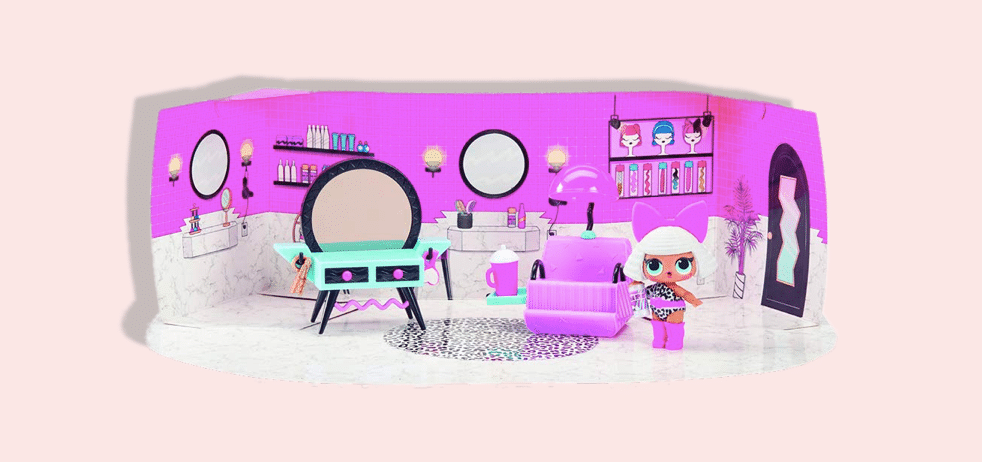 LOL Surprise Furniture 2025 - Diva Hair Salon Playset