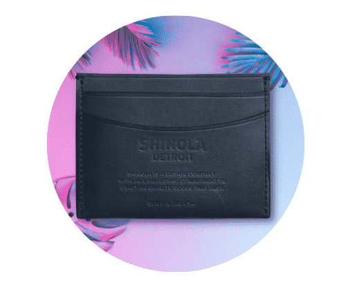 Shinola Card Case