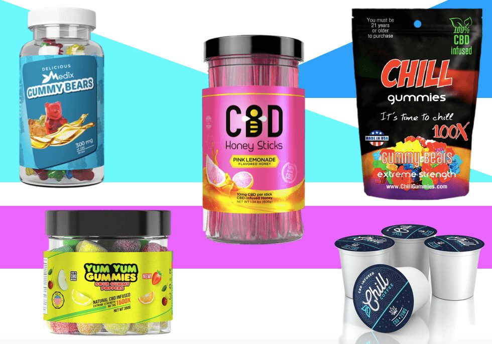 Best CBD Infused Gummies & Edibles in 2025 - THC Free Gummy Bears Online