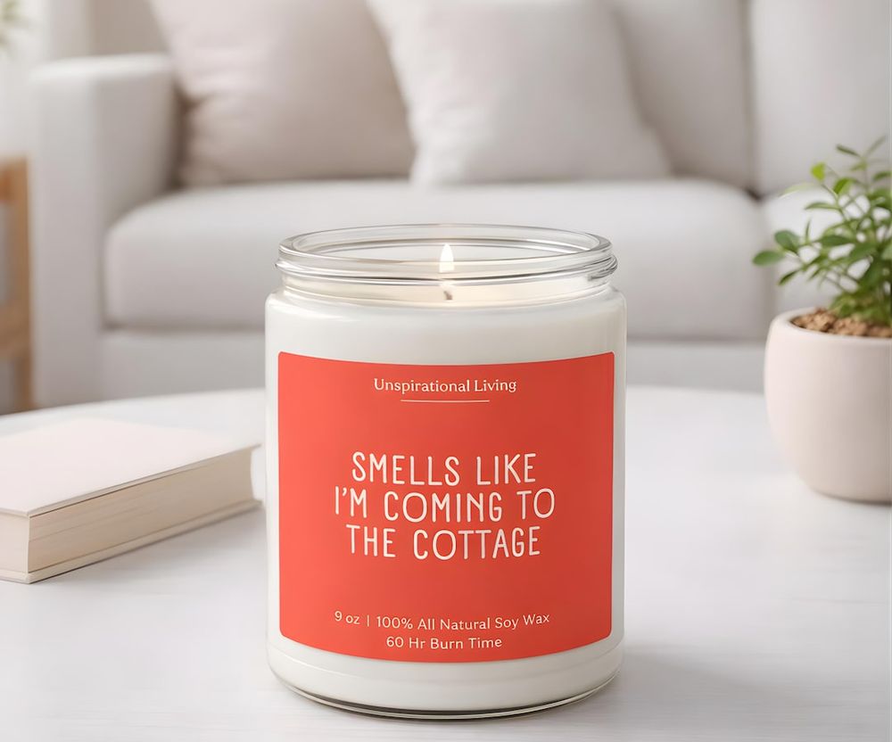 I'm Coming to the Cottage Candle