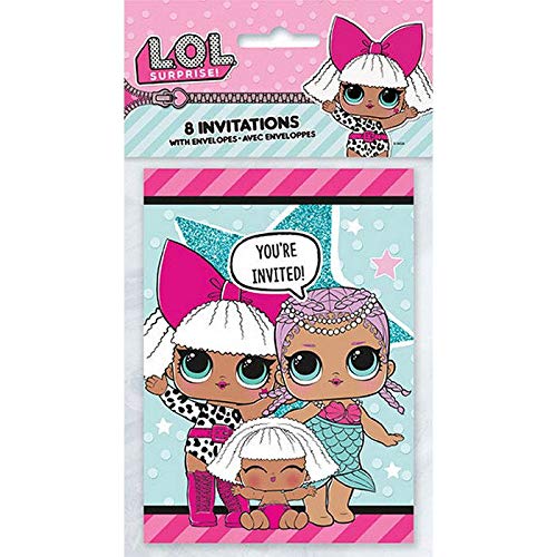 Cheap LOL Surprise Party Supplies 2025: Birthday Invitations 2025