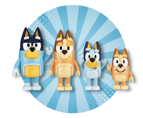 Heeler Family Figurines