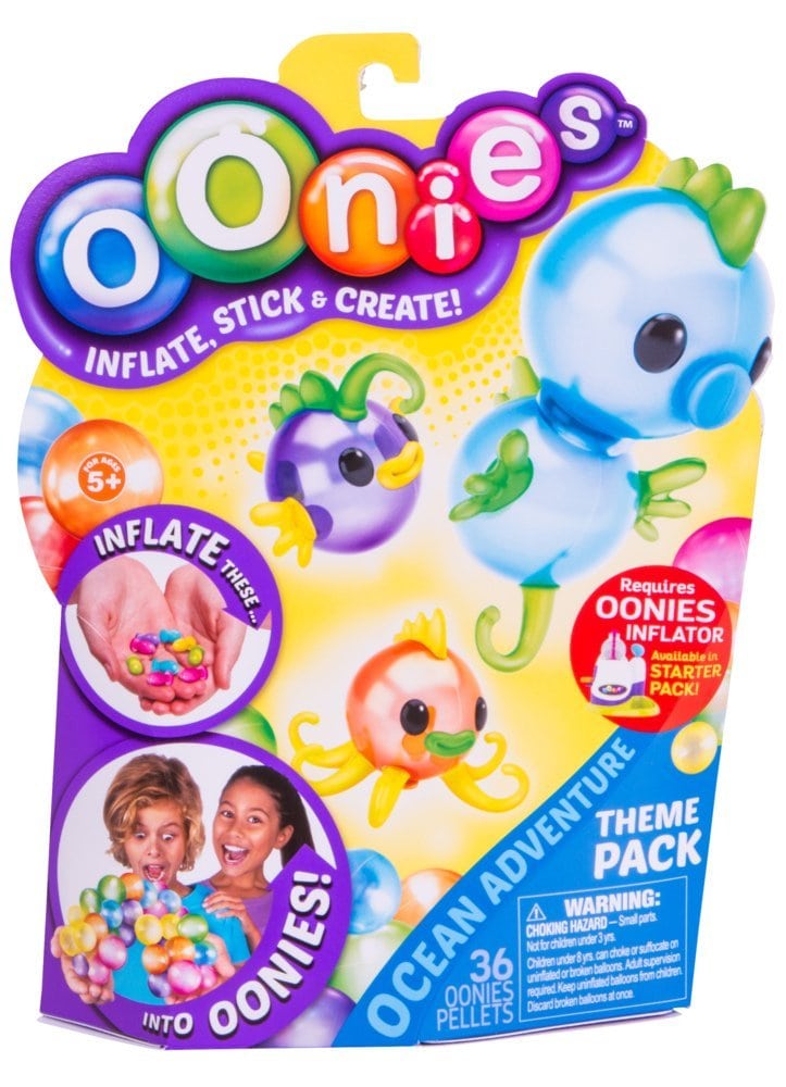 Oonies Refills 2017: Ocean Adventure Pack 
