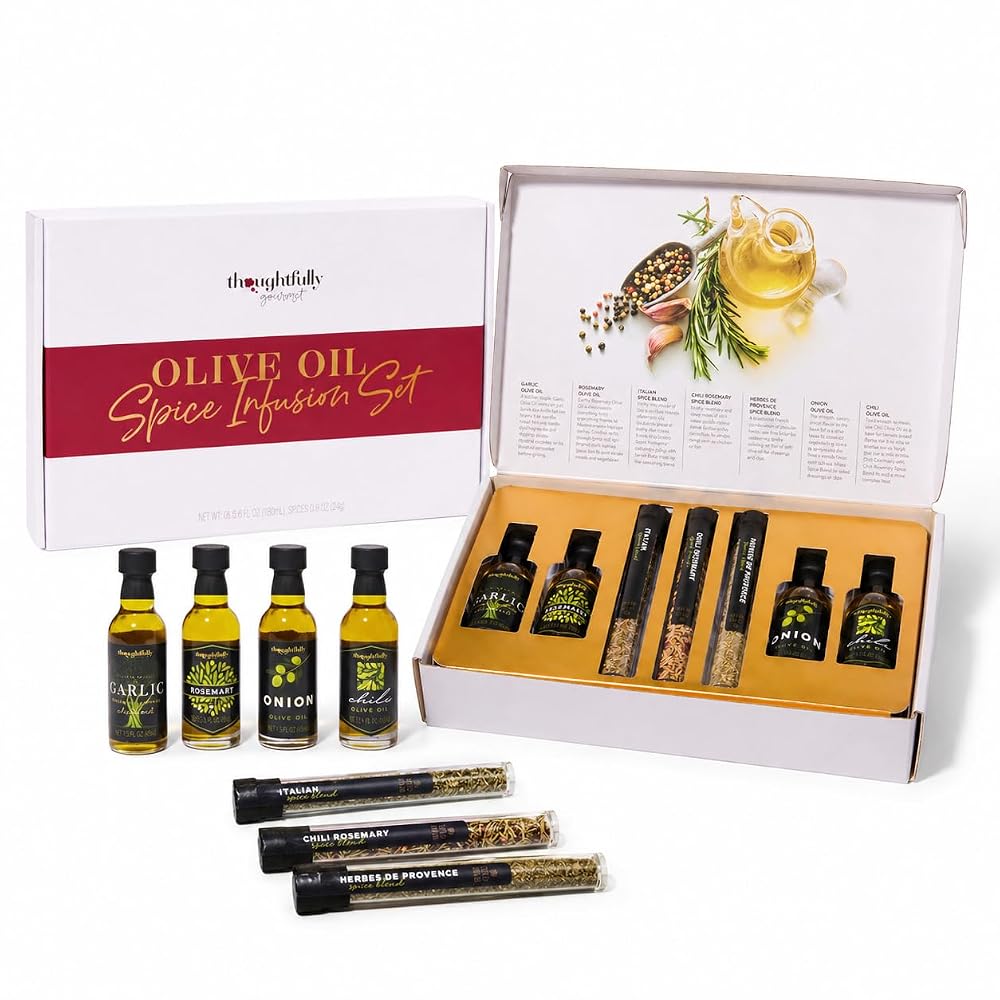 Olive Oil Spice Infusion Gift Set