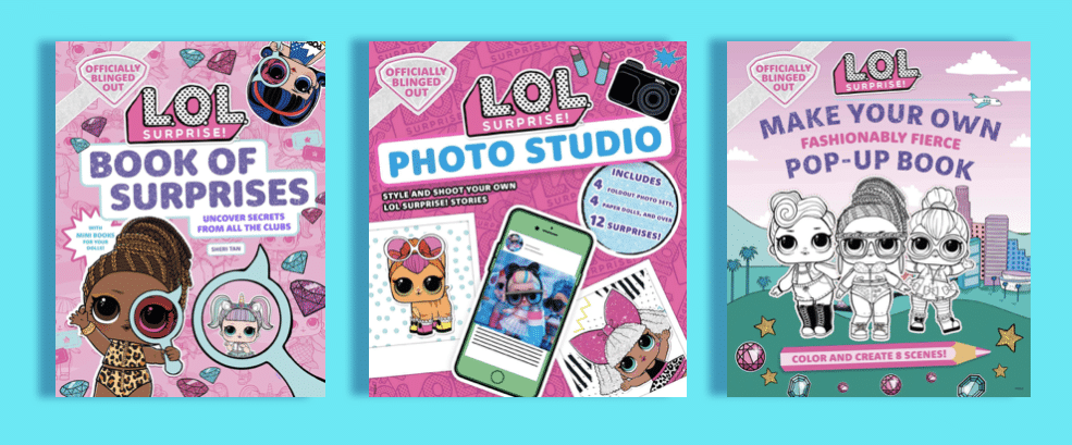 New LOL Surprise Activity Books 2025 - Pre Order Book of Surprises, Pop-Up & Photo Book