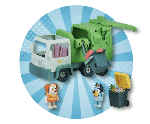 Bluey Garbage Truck
