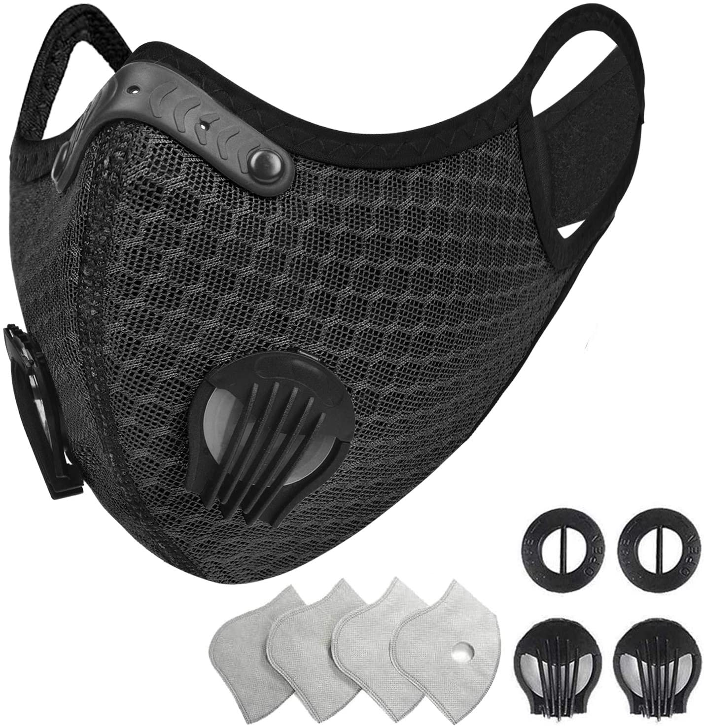 Reusable Face Masks for Adults 2025: Washable with Filter