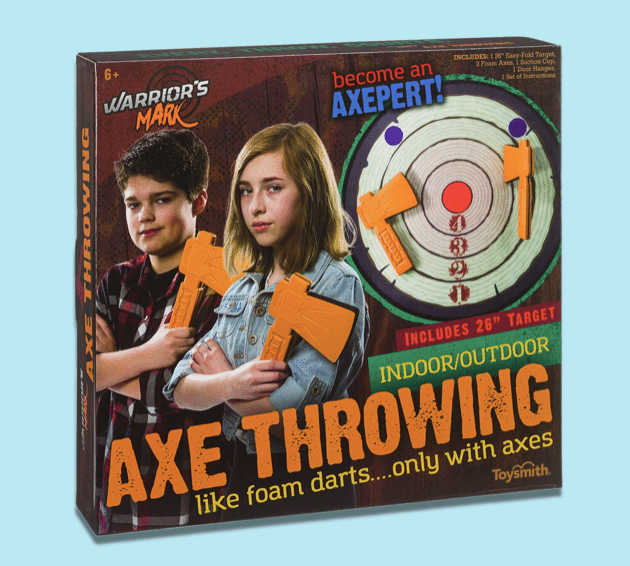 Warrior's Mark Axe Throwing Game for Kids 2025