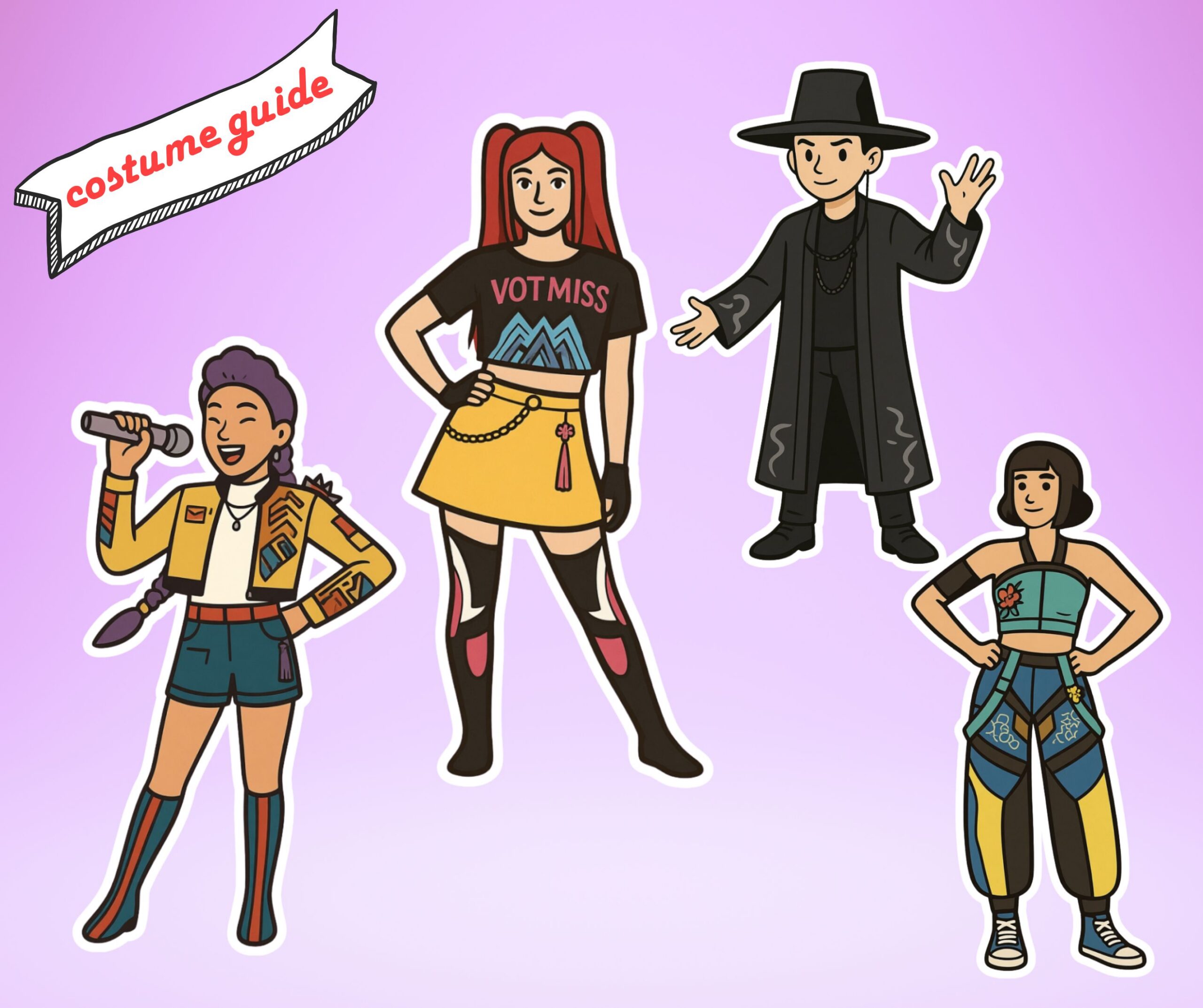 Latest KPOP Demon Hunters Costumes For Halloween 2026