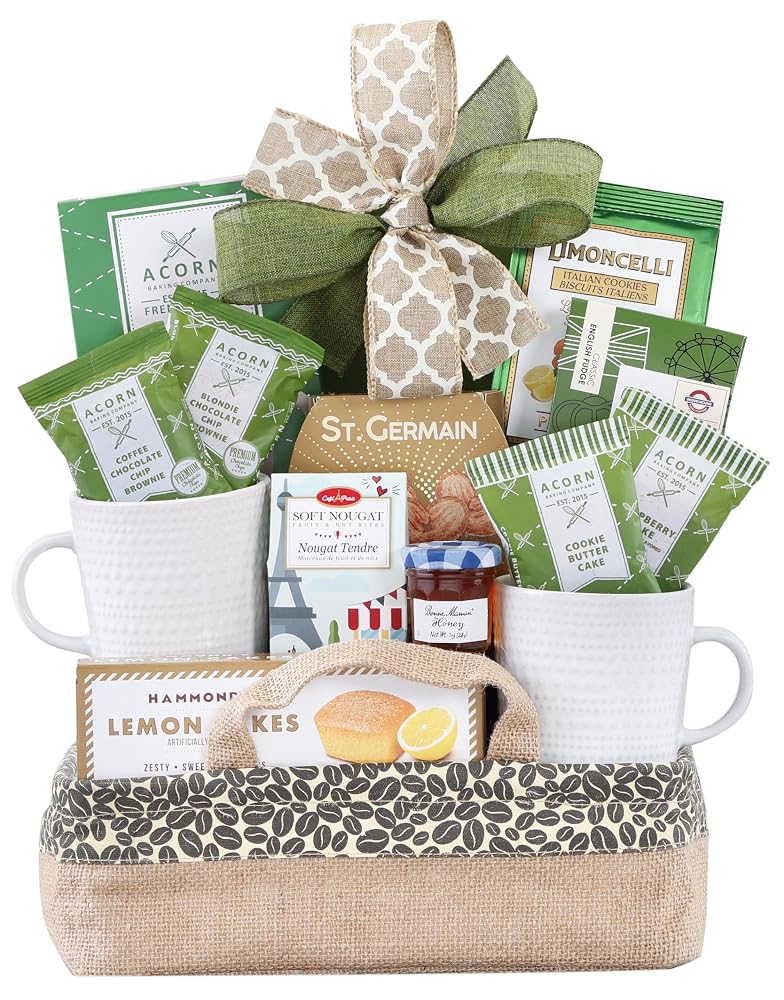 Wine Country Coffee, Tea & Snacks Basket