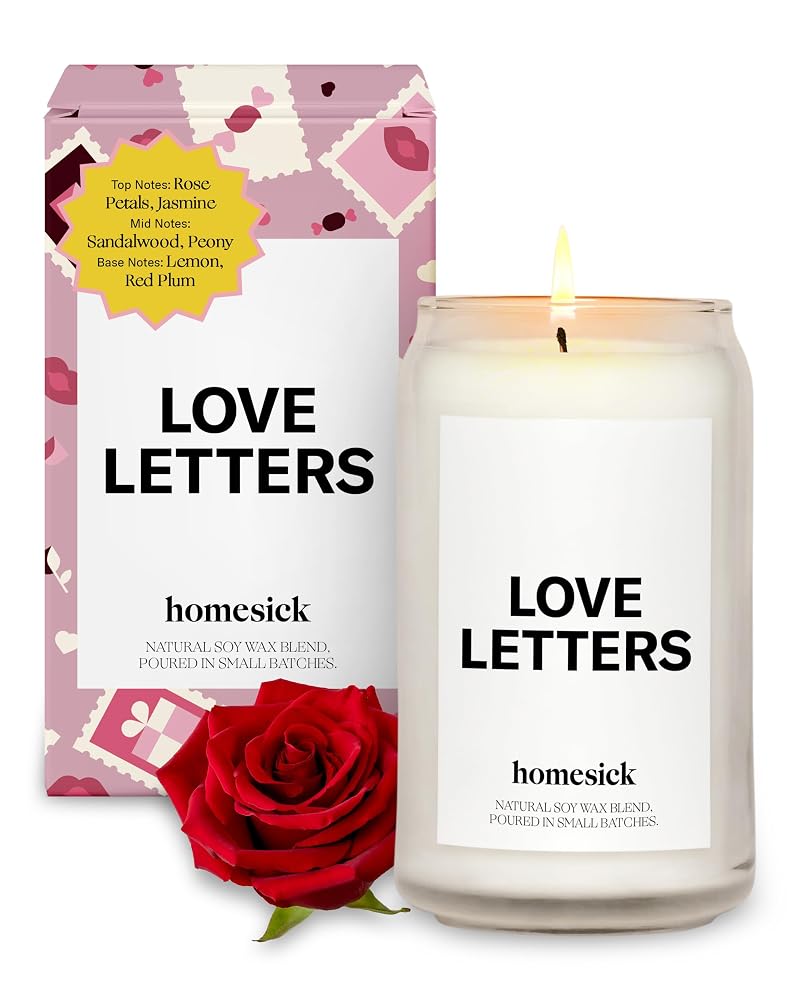 Homesick Love Letters Candle