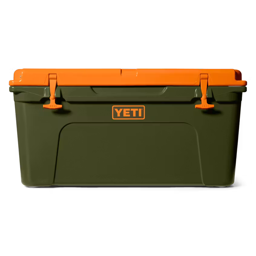 YETI Tundra 65 Hard Cooler in the Upland Birds colorway