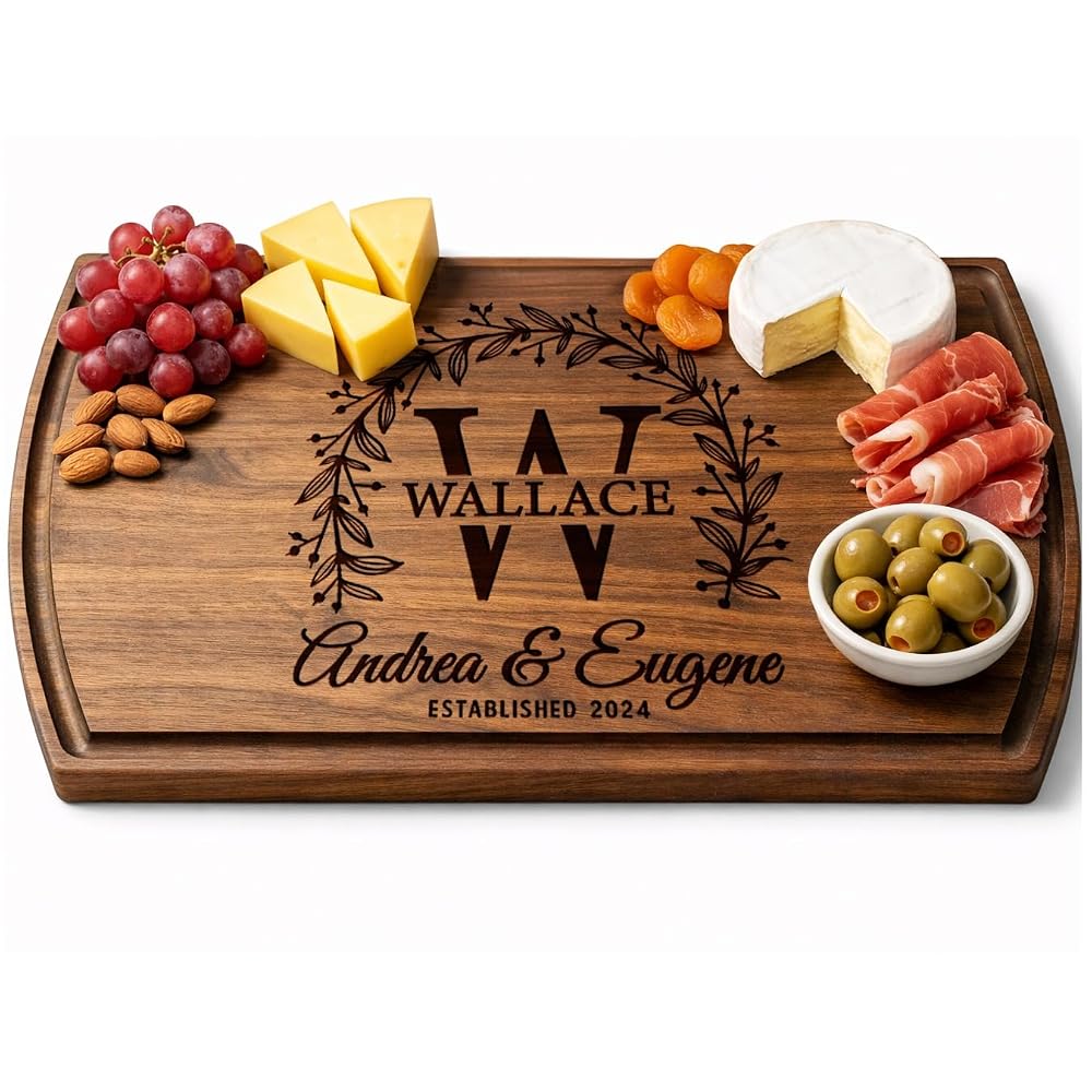 Personalized Walnut Cutting Board