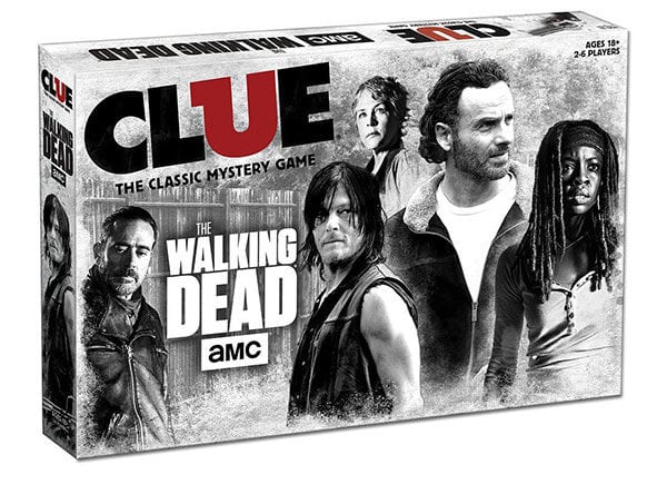 Best Gifts for Geeks 2017: Walking Dead Clue Game 2018