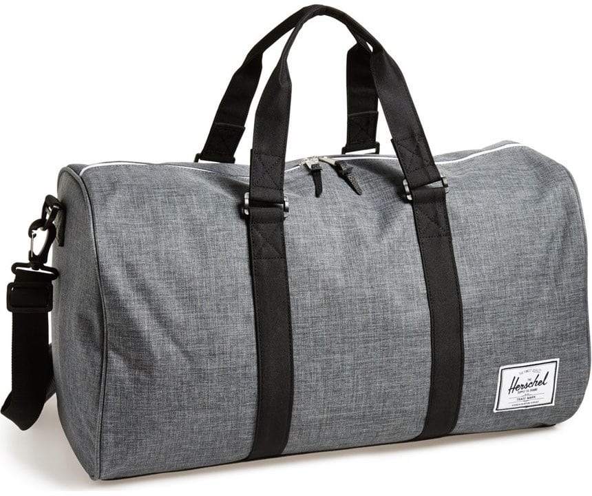 Best Men's Gym Bag 2017: Herschel Grey Duffel