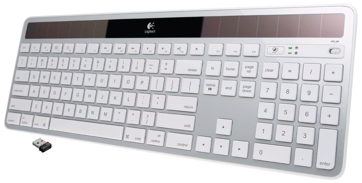 Best Wireless Keyboard 2017: Logitech Solar Desktop