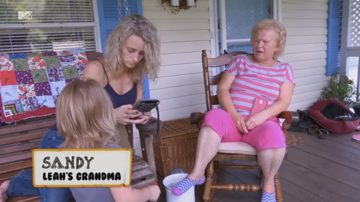 Sandy Leah's Grandmother Teen Mom 2 Recap 2017 Grandma Bull Snot
