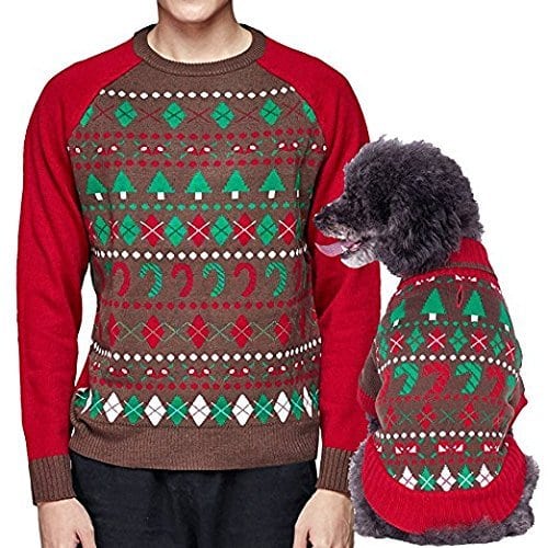 Best Dog Christmas Sweater 2017: Matching Dog & Owner Ugly Christmas Sweater 2018