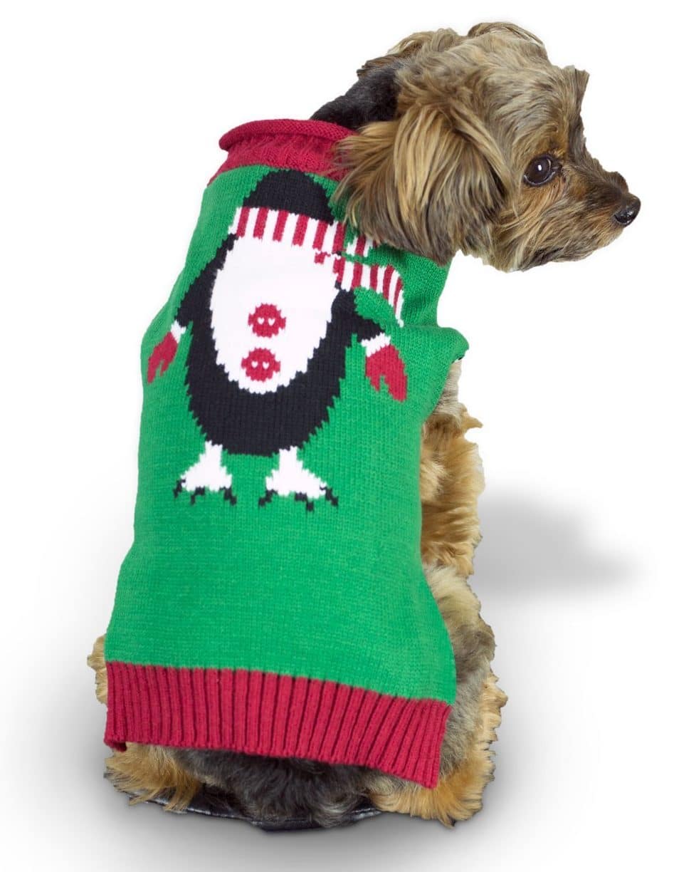 Best Dog Christmas Sweater 2017: Penguin Ugly Christmas Sweater for Dog 2018
