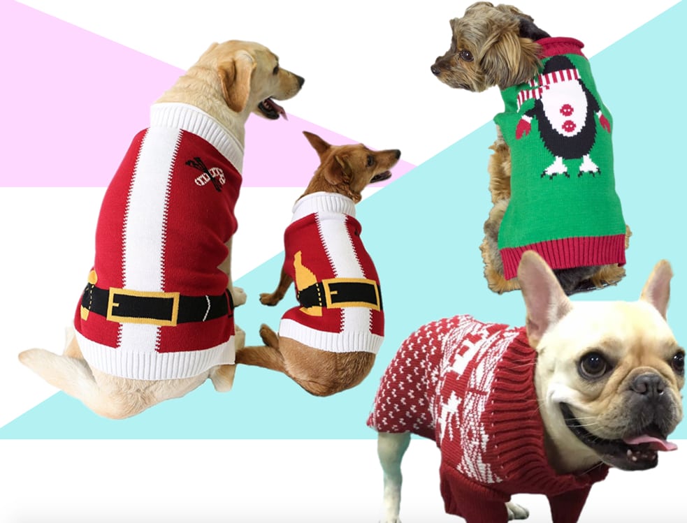 Cute Ugly Christmas Sweaters for Dogs 2018 - Dog & Cat Christmas Sweaters for Cheap
