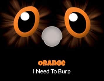 Hatchimal Eye Color Meaning: Orange = Needs to Burp