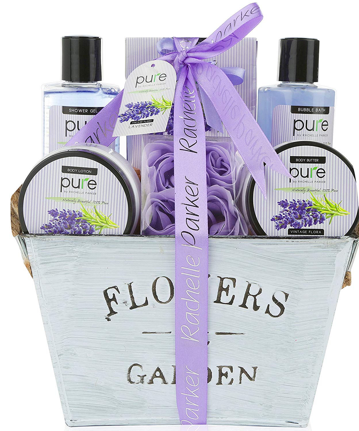 Best Gift Baskets 2023: Lavender Spa Basket for Women
