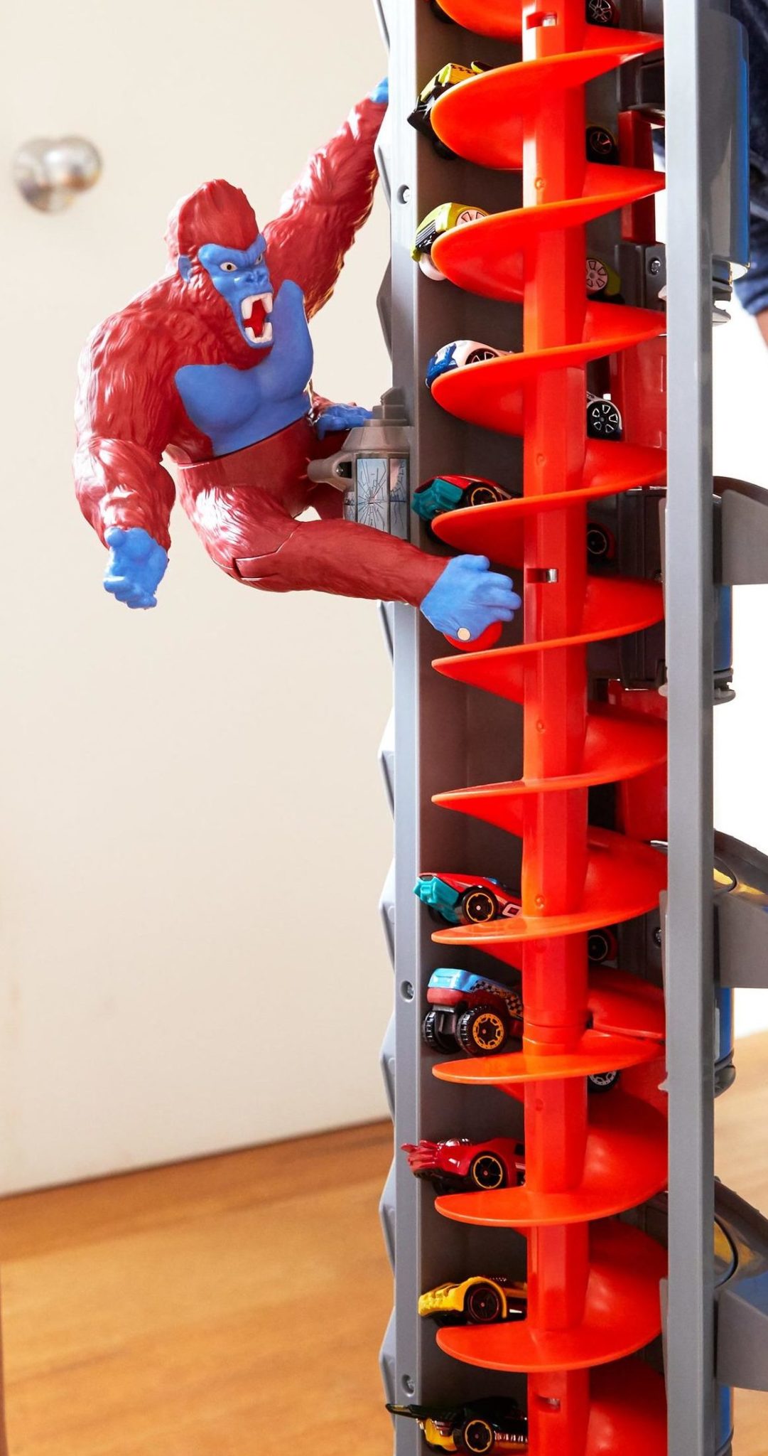 The Hot Wheels Super Ultimate Garage Playset Gorilla Steals the Show Trendsicle