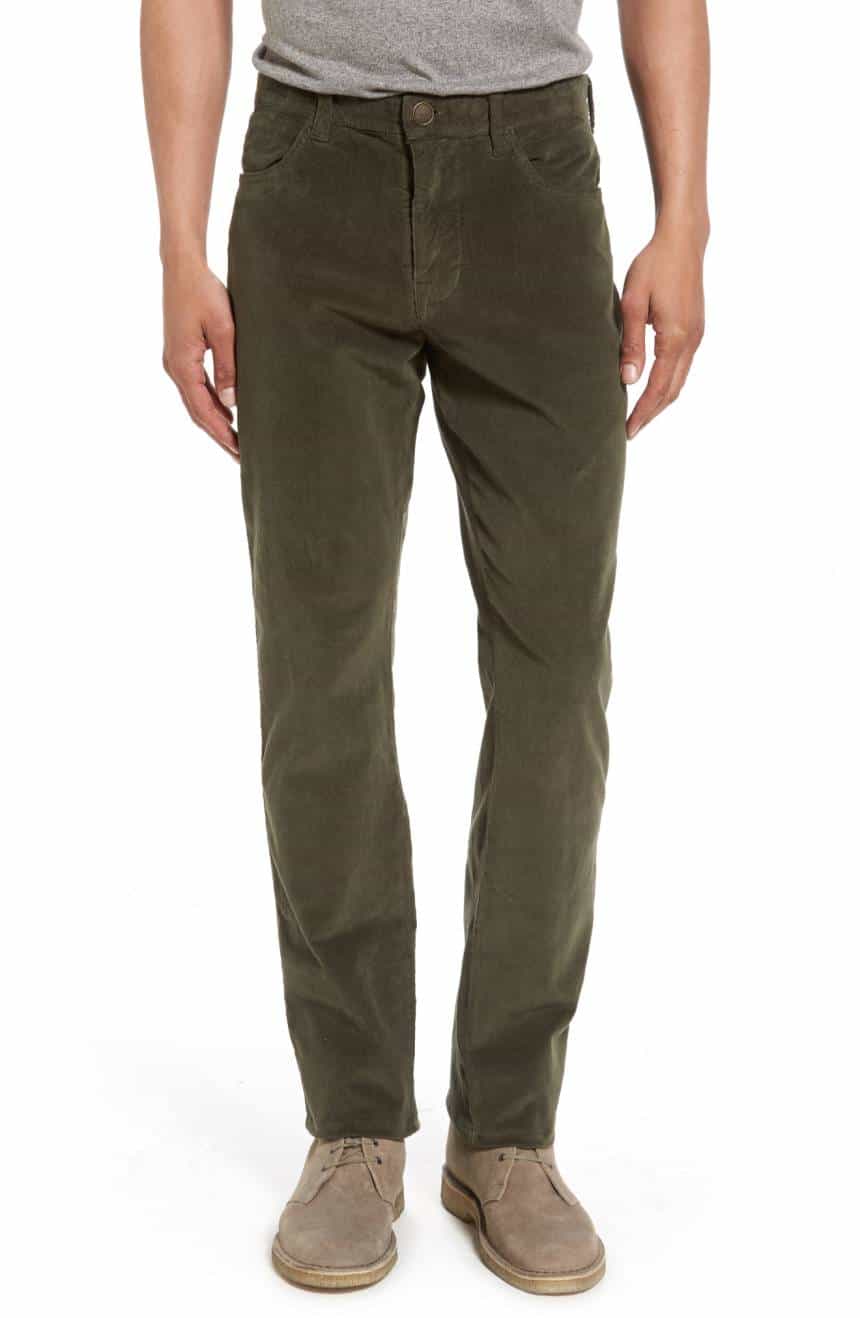 Best Mens Corduroy Pants 2017: Slim Army Green Cords 2018