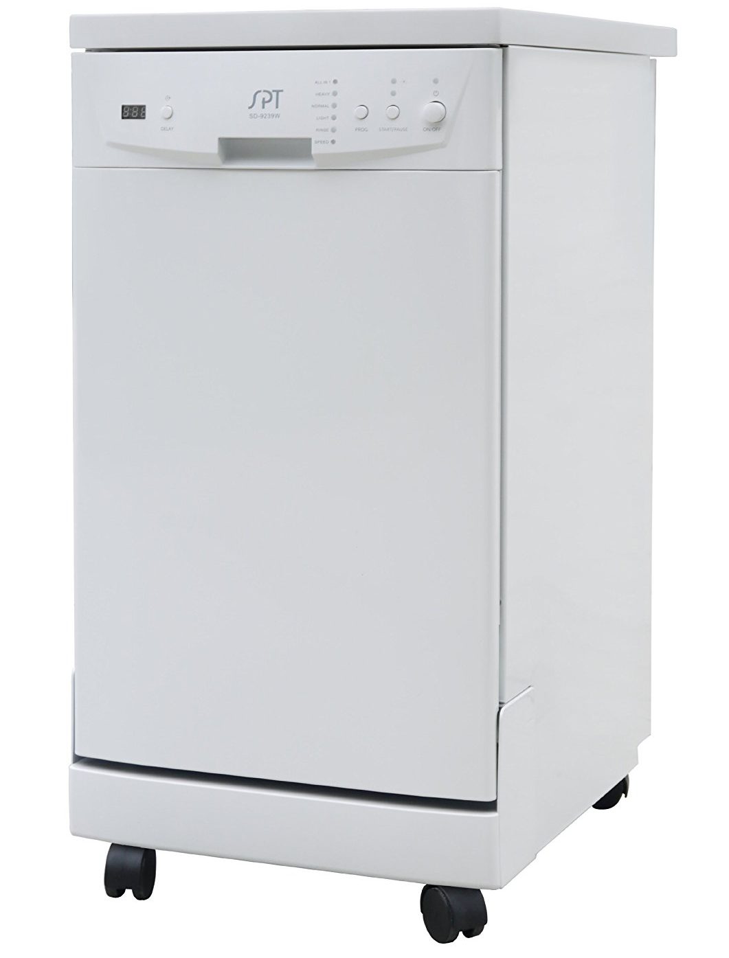 Best Portable Dishwasher 2018: SPT SD 9241 in White on Wheels Review