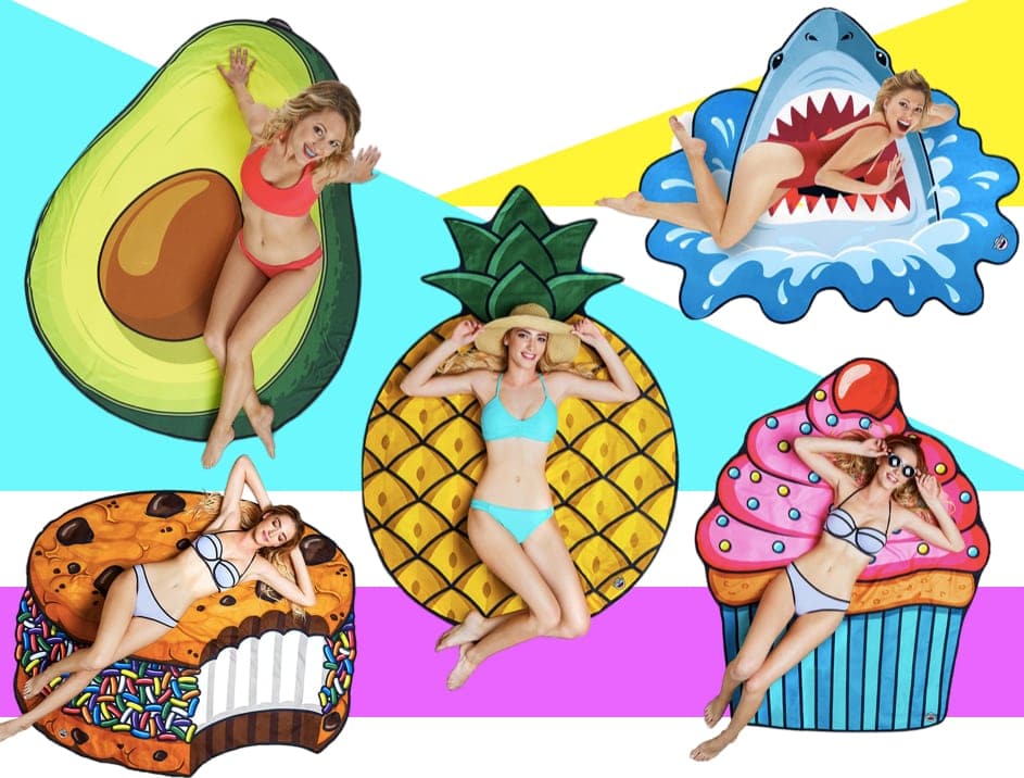 Round Cheap Beach Towels and Beach Blankets 2024