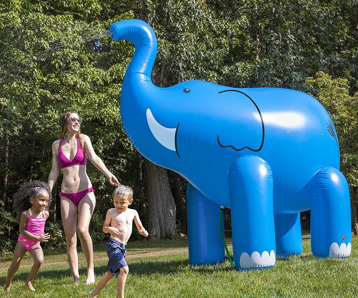 Best Sprinklers For Kids 2018: Giant Inflatable Elephant