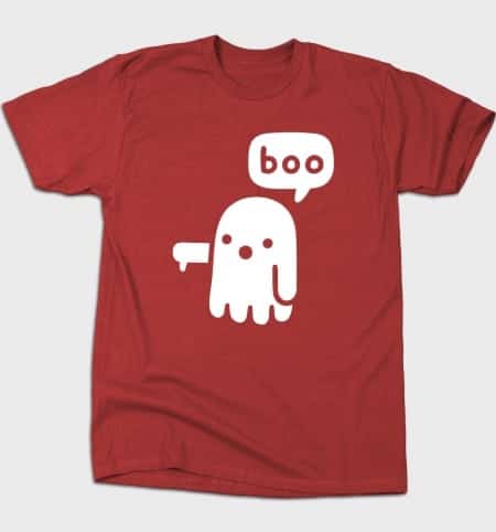 Cool Women's Graphic Tees 2018: Boo T Shirt