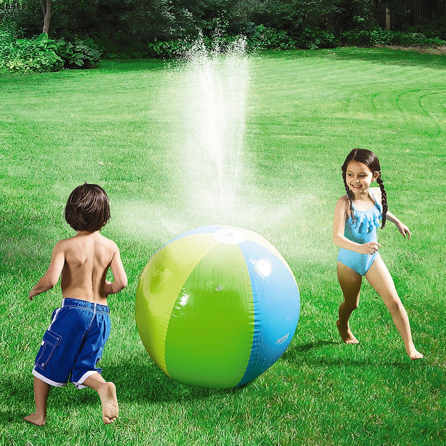 Best Sprinklers For Kids 2018: Giant Inflatable Beach Ball Sprinkler