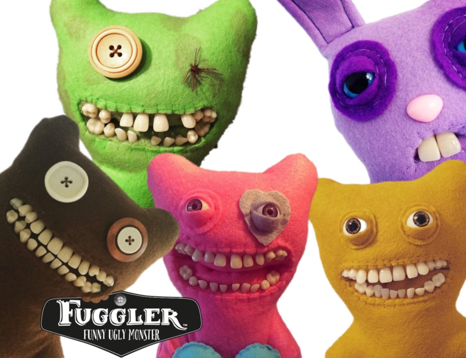 New Fuggler Dolls Stuffed Animals With Teeth 2018 - Spin Master Fugglers Funny Ugly Monster 2024