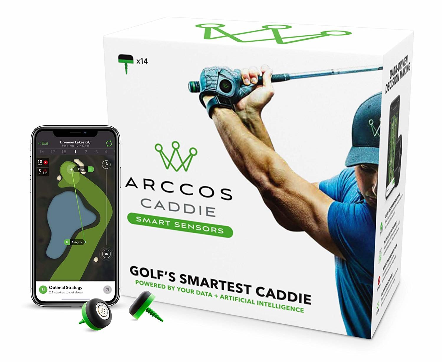 Uncle Gift Idea: Arccos Caddie Smart Golf Sensors 