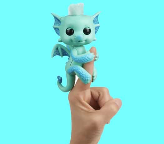 Fingerlings Dragon 2018: Baby Noa Green & Blue
