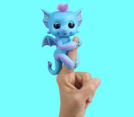 Fingerlings Dragon 2018: Tara Purple & Blue