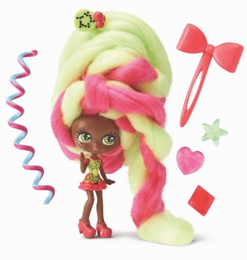 Spin Master Candy Locks Doll Pink/Green Hair