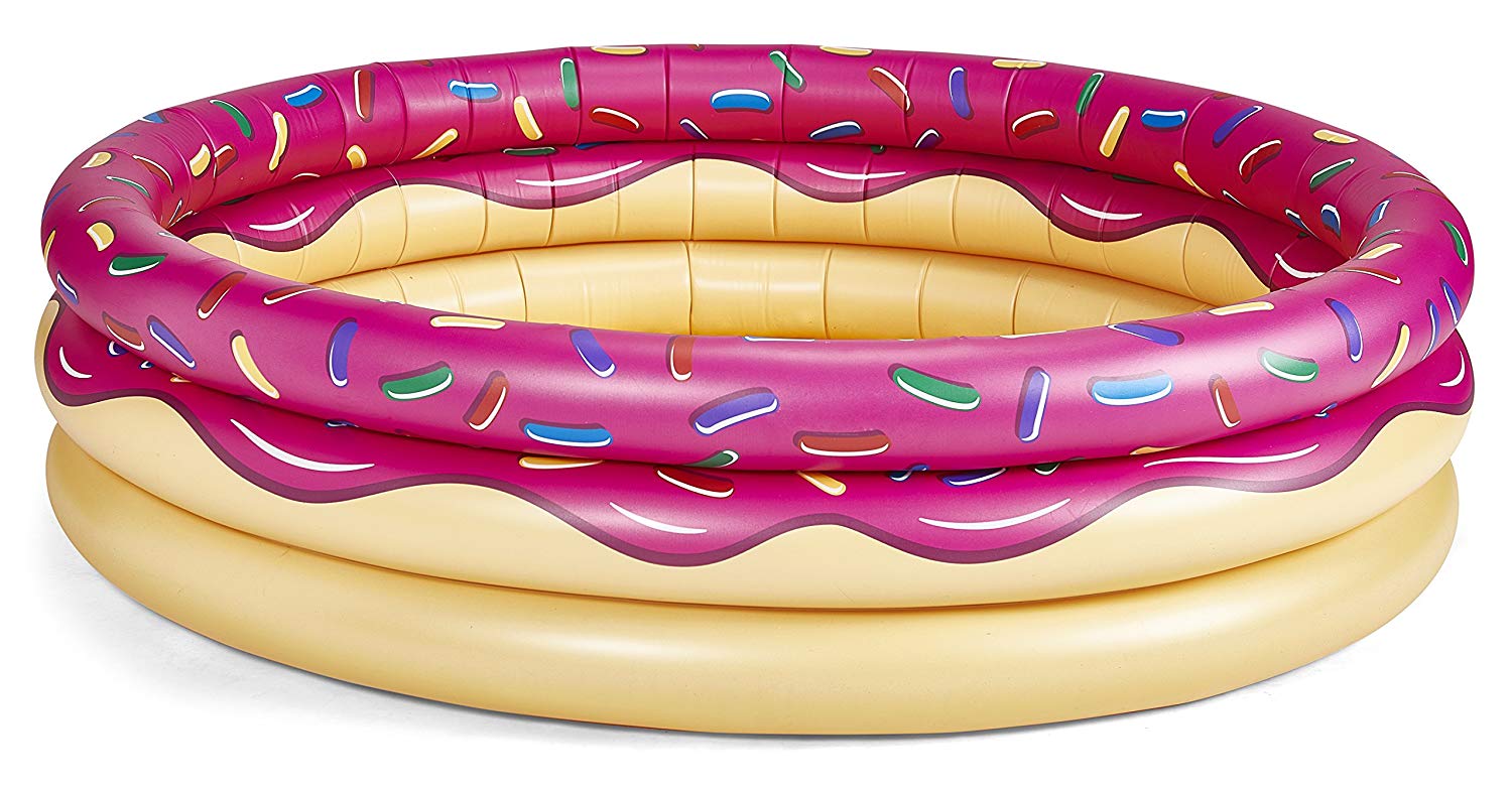 Best Kiddie Pool 2024: Inflatable Donut (Strawberry)